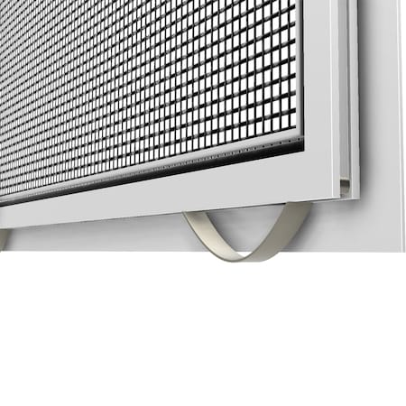 Ritescreen 14 in W x 14 in H Casement Window Screen, CA5, BetterVue Mesh, White CA5-C01-MSBV-L00-H14-W14